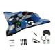 thumbnail image 3 of Avión de de espuma con control remoto, modelo para niños de 7 a 14 años, juguete volador para exteriores, planeador RC impermeable, avión RC azul, 3 of 10