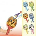 thumbnail image 2 of 2PCS Pickleball Paddles Cute Beach Paddle Racket Game Set with Shuttlecocks, 2 of 10