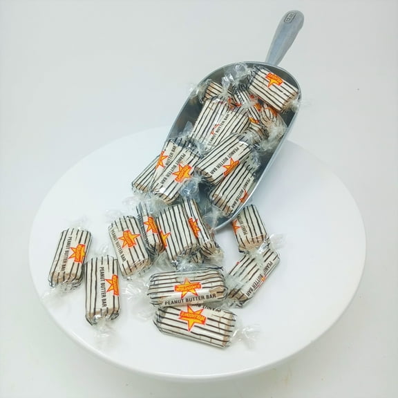 Atkinson Wrapped Bulk Candy Bars, Peanut Butter, 1 Pound