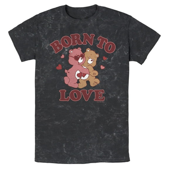 Men's Care Bears Love-a-Lot and Tenderheart Love Duo  Graphic T-Shirt