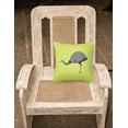 thumbnail image 2 of Carolines Treasures BB7749PW1414 Rhea Green Fabric Decorative Pillow, 14 x 14 in., 2 of 2