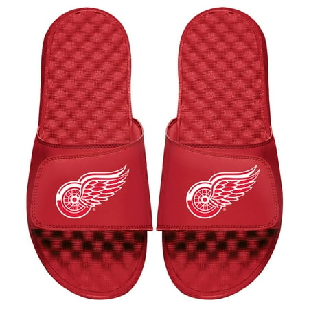 

Men s ISlide Red Detroit Red Wings Primary Logo Slide Sandals