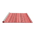 thumbnail image 2 of Ahgly Company Machine Washable Indoor Rectangle Abstract Red Modern Area Rugs, 3' x 5', 2 of 4