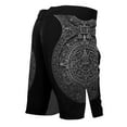 thumbnail image 2 of Raven Fightwear Men's Aztec Ranked MMA Shorts BJJ Grey, 2 of 3