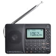thumbnail image 2 of Radio De Banda Completa Bluetooth Fm Am Sw Radios De Bolsillo Portátiles Mp3 Digital Rec Recorder Soporte Micro Sd Tf Card Sleep Timer Radio Serendint EL011594-00, 2 of 5