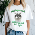 thumbnail image 2 of Undiagnosed But Something AinT Right Raccoon Shirt, Meme Tee, Trending Tshirt, Raccoon Shirt, Funny Friend Gift, 2 of 5