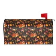 thumbnail image 3 of Fotbe Autumn Hedgehog and Fox Cute Mailbox Covers Post Letter Box Cover Garden Decor Standard Size-21x18 in, 3 of 9