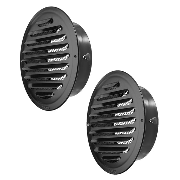 Cubierta de ventilación OGANAZI de acero inoxidable de 6 pulgadas para cocina y baño