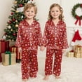 thumbnail image 6 of Gubotare Christmas Pajamas Baby and Toddler Girls Pajama Set Long Sleeve Shirts & Sleep Pants Kids Sleepwear Soft & Cozy Pajamas for Girls 3T 4T (Red,3-4 Years), 6 of 6