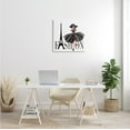 thumbnail image 2 of Stupell Industries Parisian Fashion Illustration High End Design Black Dress, 24 x 24, Designed by Elizabeth Tyndall, 2 of 6