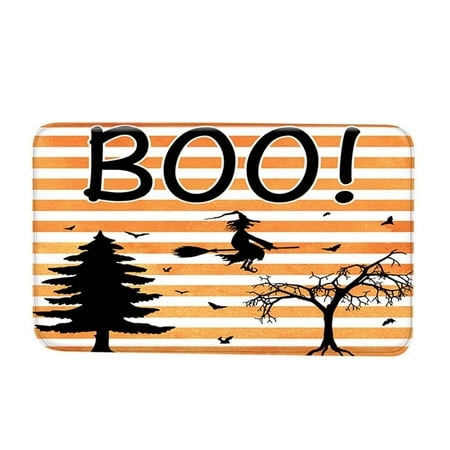 

Big Deals! Dvkptbk Halloween Door Mat Cartoon Floor Mat Hallway Kitchen Foot Mat Soft Non-slip