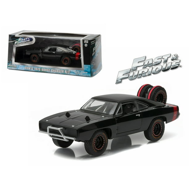 Dom'S 1970 Dodge Charger R/T Off Road Fast and Furious-Fast 7 Movie (2011) Voiture Miniature 1/43 par Greenlight