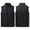 Black, variant on Luivaraty Mens Womens Heated Vest with Battery Powered 8 Heating Area 3 Temperature Modes Jackets Casual Winter Warm Fleece Jacket, S-3XL