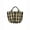 Plaid, variant on SPEKSEE Women’s Retro Canvas Tote Bag,Slouchy Large Capacity Hobo Shoulder Bag,Studded Chic Top Handle Purse for Travel Work