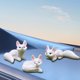 thumbnail image 4 of Small Foxs Ornament Small Garden Pool Decoration, 4 of 8