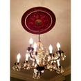 thumbnail image 2 of Ekena Millwork  21.38 in. OD x 16.88 in. ID x 2.25 in. W x 1 in. P Architectural Accents - Egg and Dart Ceiling Ring, 2 of 12
