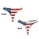 thumbnail image 3 of Fotbe Vintage American Flag Tanga Sin Costuras para Mujer con Estampado – Panties Invisibles, Transpirables y Cómodos para Uso Diario-Large, 3 of 6