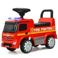 thumbnail image 1 of Patiojoy Kids Ride On Car Fire Engine Licensed Mercedes Benz Scooter w/ Storage Space Indoor & Outdoor Use, 1 of 6