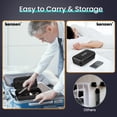 thumbnail image 5 of KENSEN 3-in-1 Body Hair Trimmer, Groin Ball Shaver for Men,Electric Body Groomer Kit with Beard Trimmer, Nose Trimmer, Hair Clippers, 5 of 9