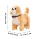 thumbnail image 3 of Juguete interactivo Froplay para perro que camina y ladra con música | Simulación realista de mascota para niños | Material de felpa suave con detección táctil inteligente, 3 of 5