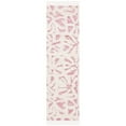 thumbnail image 3 of SAFAVIEH Manhattan Bryanne Abstract Distressed Area Rug, Ivory/Pink, 6' x 9', 3 of 6