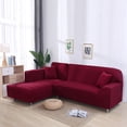 thumbnail image 3 of DYstyle Stretch Washable Furniture Couch Slipcovers for Sectional Sofa L Shape Corner, 3 of 4