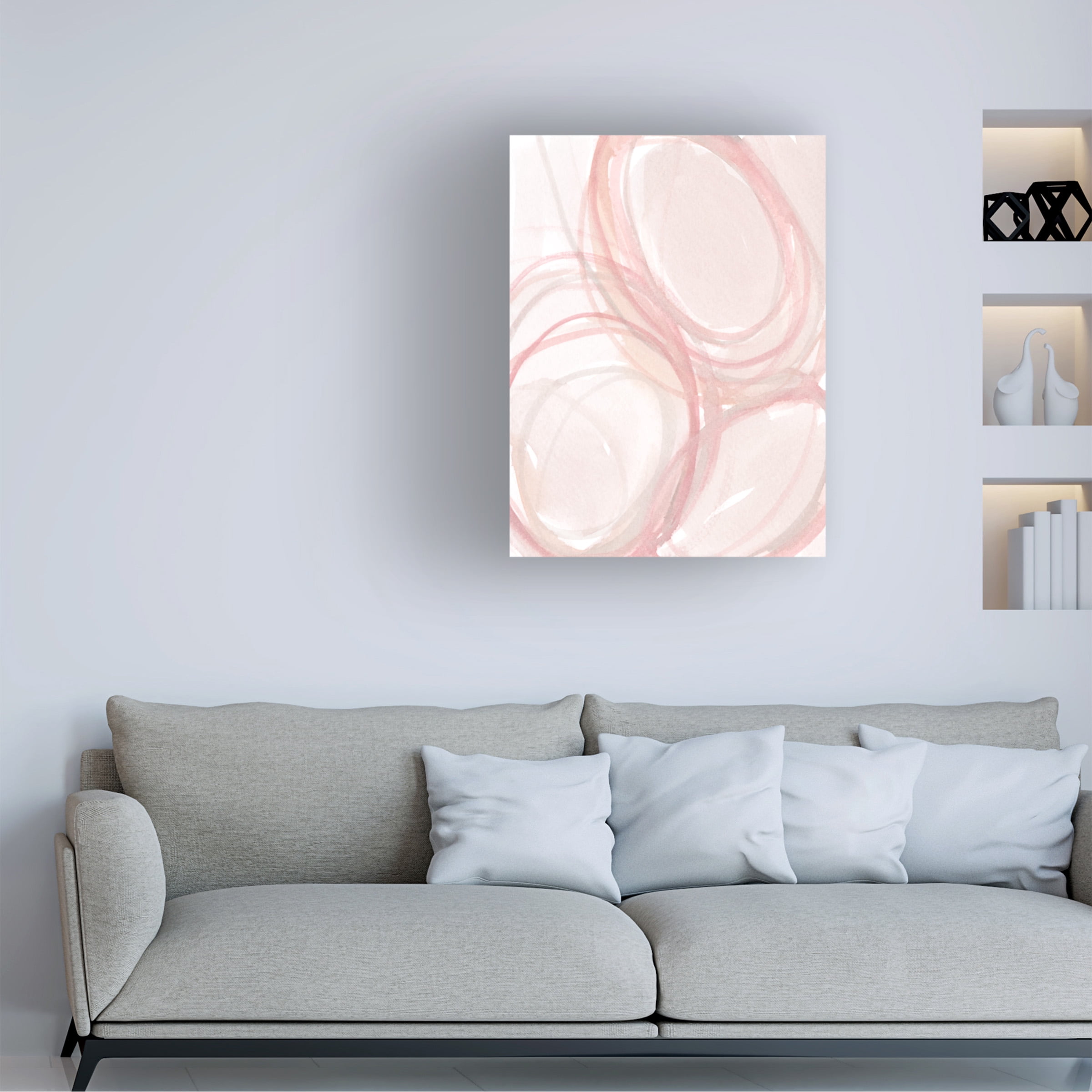 Samuel Dixon 'The Garden Bubbles II' Canvas Art