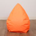 thumbnail image 4 of YOPTOP Housse de Pouf pour Enfants et Adultes, Sac de Rangement pour Sofa de Repos avec Protection Imperméable, Noir (Ensemble de 1), orange, 4 of 7