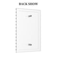 thumbnail image 4 of Kll Houndstooth Black And White Wall Plate,Gloss Finish,Standard Size 1 - 5" X 3", Polycarbonate Thermoplastic,Electric Receptacle Plug Covers, 4 of 8