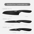thumbnail image 3 of Hecef Juego de Cuchillos de Cocina 3 Piezas, Cuchillo de Chef, Santoku y de Pelar, Súper Afilados, Resistentes al Óxido, 3 of 10