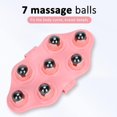 thumbnail image 4 of Guante de masaje de mano portátil con bola de masaje, guante de masaje de tejido profundo, masajeador magnético para cuello, pecho, isquiotibiales, muslos y, 4 of 6