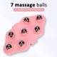 thumbnail image 4 of Guante de masaje de mano portátil con bola de masaje, guante de masaje de tejido profundo, masajeador magnético para cuello, pecho, isquiotibiales, muslos y, 4 of 6