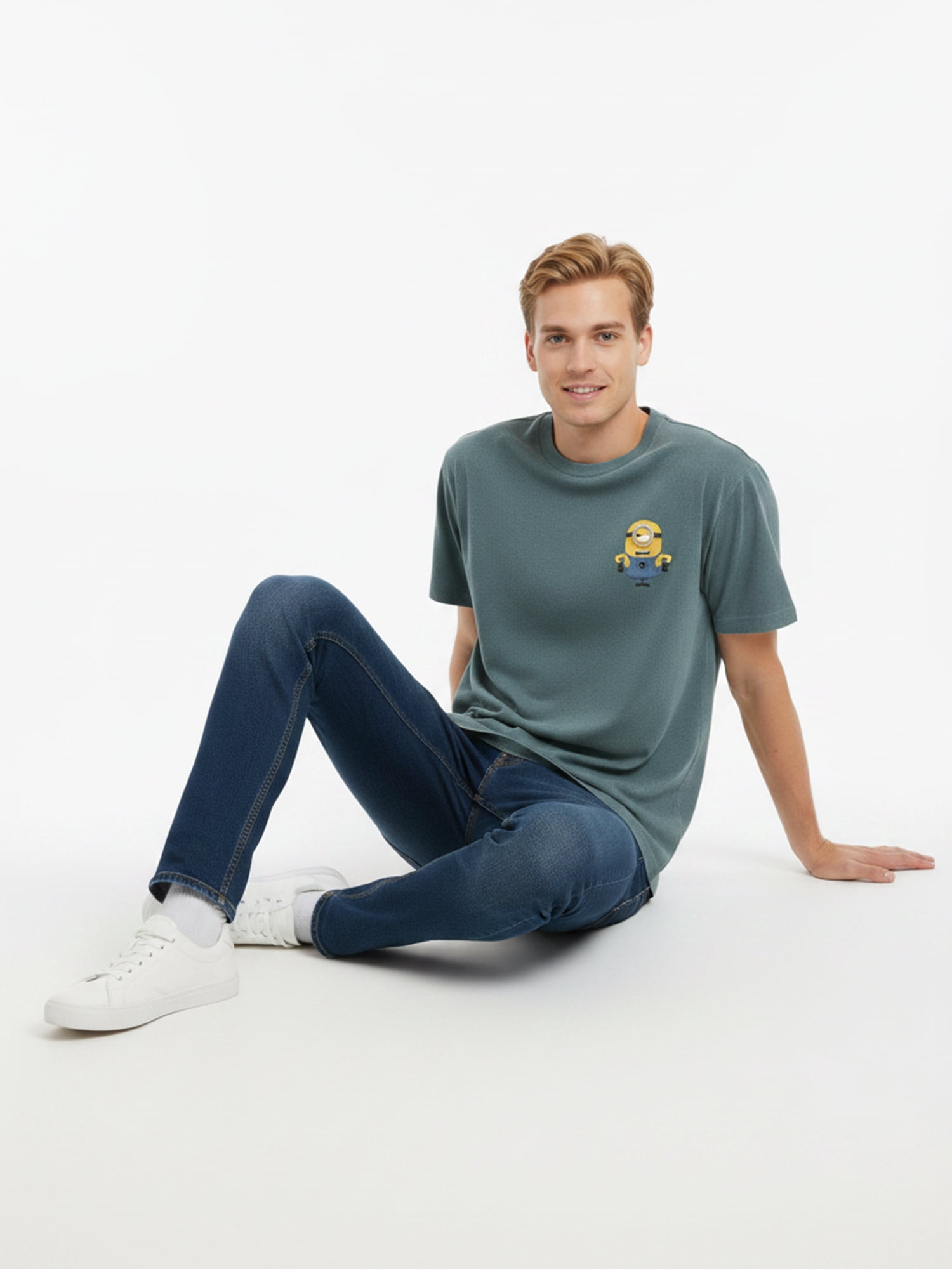 Despicable Me Minions Men's & Big Men's Front & Back Graphic T-Shirt, Just Don't, Sizes S–3XL