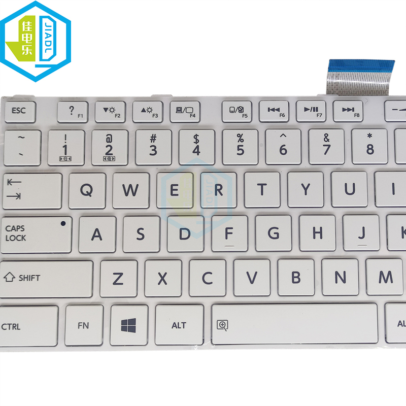 US KR Keyboard For Toshiba Satellite S50 S50-A S50D-A S50T-A L70-A L70D-A L70T-A L50-A L50D-A L50T-A L55-A L55D-A White Keycaps