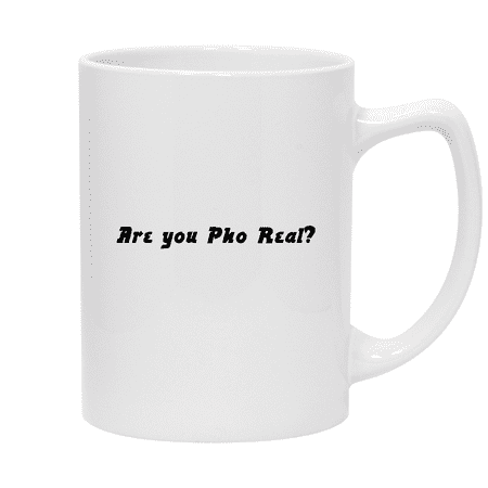 

Are You Pho Real - 14oz Ceramic White Statesman Coffee Mug White