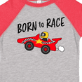 thumbnail image 4 of Inktastic Born to Race- Red Race Car Boys or Girls Toddler T-Shirt, 4 of 5