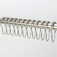 thumbnail image 2 of Rungopro Shower Curtain Hooks, Sliver Shower Curtain Hooks, Shower Hooks for Shower Curtain, Decorative Shower Curtain Hooks Rust Proof Stainless Steel Shower Curtain Hooks Set of 12, 2 of 7