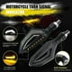 thumbnail image 2 of Motorcycle Turn Signal Led Lights 18 Smd Leds Amber Bilnker & White Drl Brake Led Motorbike Indicator Waterproof For Yamaha Suzuki Kawasaki.2-pack.-wh, 2 of 5