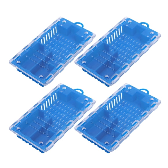 10 Pcs Cage en Plastique pour Reine des Abeilles, Design Réfléchi Léger et Portable Fournitures d'Apiculture Pratiques pour Équipement d'Apiculteur Outil Rouge