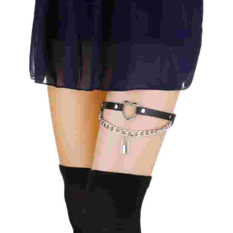 Adjustable Heart Leg Garter Belt Heart with Chain Elastic Thigh Garters for Women 2Pcs - Walmart.com Adjustable Heart Leg Garter Belt Heart with Chain Elastic Thigh Garters for Women 2Pcs - Walmart.com