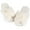 White, variant on ELElax Women's Cross Band Slippers Fuzzy Soft House Slippers Plush Furry Warm Cozy Open Toe Fluffy Home Shoes Comfy Indoor Outdoor Slip On Breathable, White