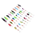 thumbnail image 1 of Señuelos de Hundimiento Sunnimix 30 Unids Pesca Minnow Cebos Metal Duro Cranks, 1 of 8