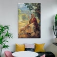 thumbnail image 6 of Greg-olsen-good-shepherd Posters Art Print Wall Photo Paint Poster Hanging Picture Family Bedroom Decor Gift 20x30inch(50x75cm), 6 of 6