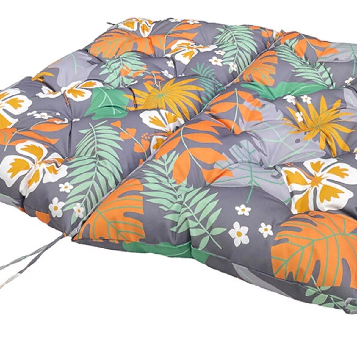 SHANNA Swing Cushion with Backrest and Ties 4'' Thicken Waterproof Swing Chair Seat Pad 2-3 Seater Patio Bench Cushion for Outdoor Garden Furniture