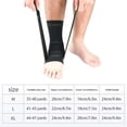 thumbnail image 2 of Tobillera Deportiva, Tobillera Ajustable, Tobillera Transpirable Para Fascitis Plantar, Ligamentos Estabilizadores Kearding OD015540-03, 2 of 6