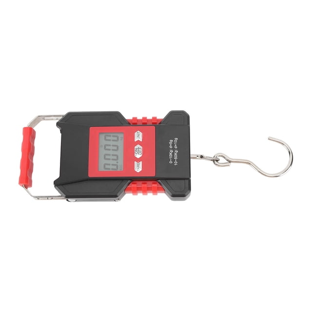 Hanging Scale, Fish Scales Digital Weight 110lb Load Bearing Waterproof Backlit for Expressage