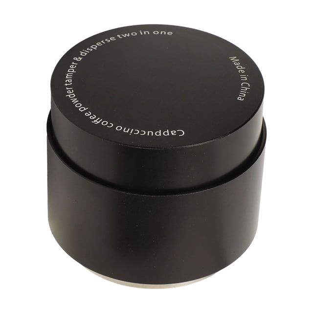 Tamper de café 3 en 1, herramienta de martillo distribuidor de prensa eléctrica de café para el hogar, cocina, base ondulada, 51mm/2,01 pulgadas