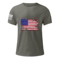 thumbnail image 3 of Birdeem Chemises pour Hommes Col Rond Imprimé Décontracté Manches Courtes T-Shirt Blouse, 3 of 9