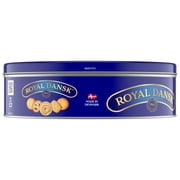 Royal Dansk Danish Butter Cookies, Premium Assorted Cookies in Gift Tin, Great for Sharing and Gifting, 12 oz