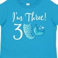 thumbnail image 4 of Inktastic 3rd Birthday Mermaid Party Girls Toddler T-Shirt, 4 of 5